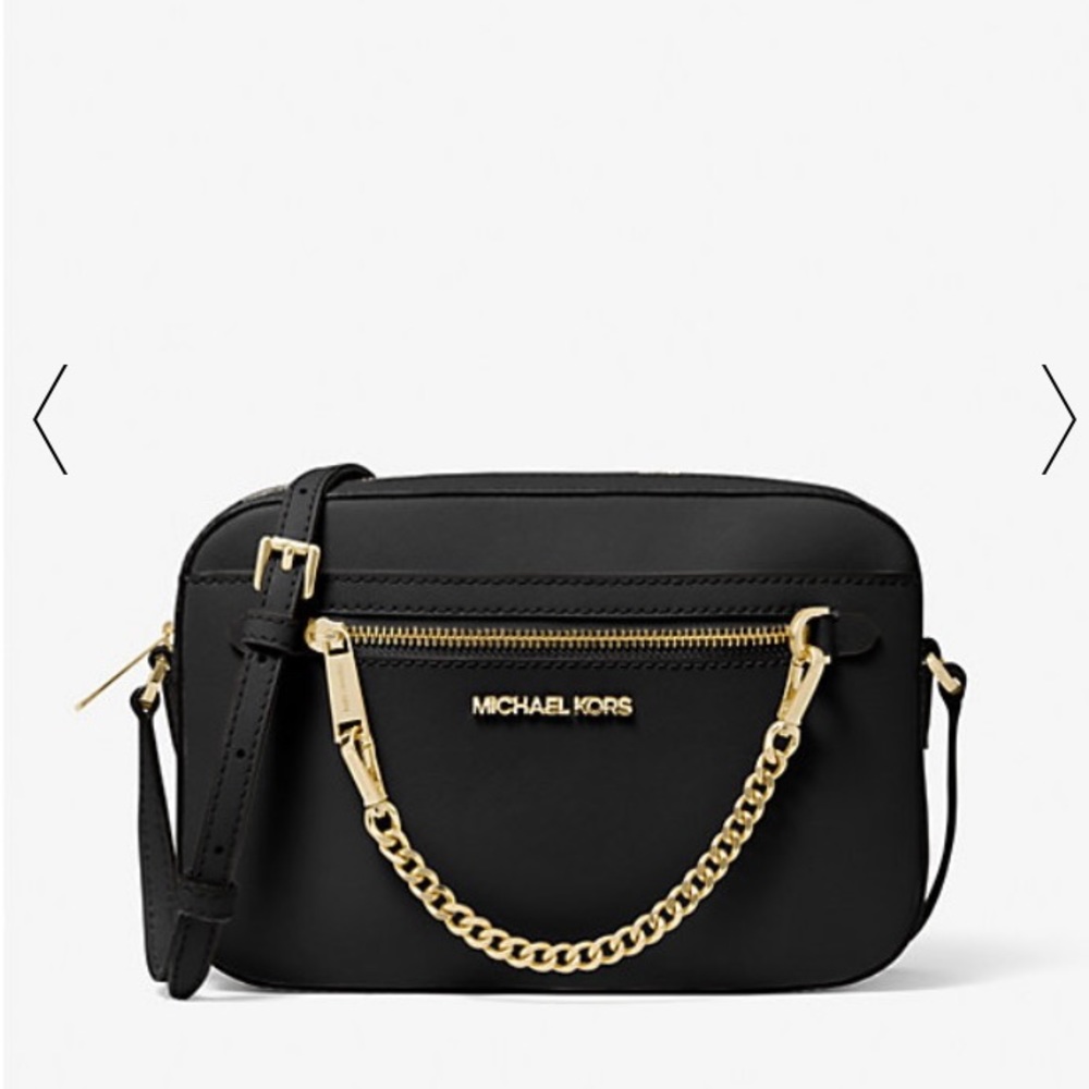 Jet Set Large Saffiano Leather Crossbody bag